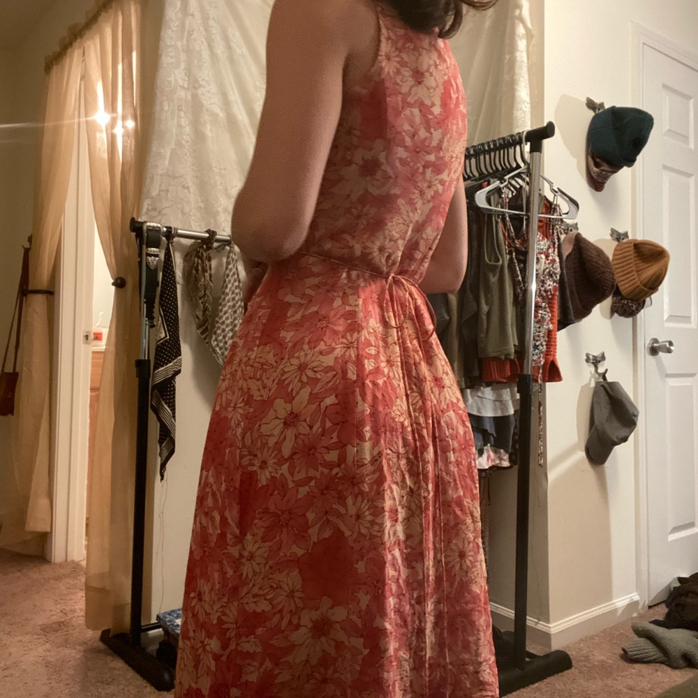 Ann Taylor Midi Wrap Dress